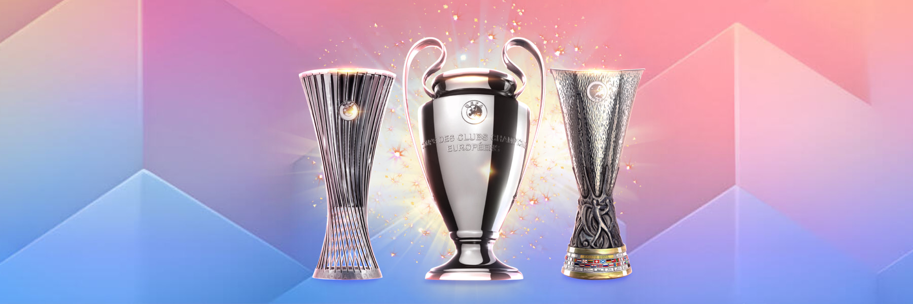 Bet on the European Cups at&nbsp;Our Cost