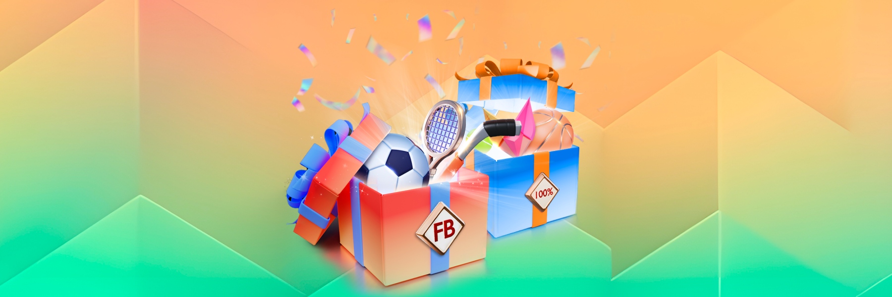 Choose Your Sports Bonus:<br>
100% Match Bonus or Free Bet